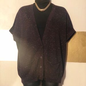 GAP slouchy short sleeve cardigan.